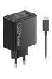 Obrázok pre Lenovo Dual USB-C 65W GaN Charger Univerzální Černá AC Vnitřní