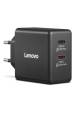 Obrázok pre Lenovo Dual USB-C 65W GaN Charger Univerzální Černá AC Vnitřní