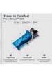 Obrázok pre Cocoon TravelSheet Hranatý spacák Bavlna Modrá
