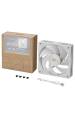 Obrázok pre ASUS ProArt PF120 Fan PWM White Počítačová skříň Ventilátor 12 cm Bílá 1 kusů