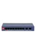 Obrázok pre Dahua Technology CS4010-8ET2GT-60 síťový přepínač Řízený L2 Gigabit Ethernet (10/100/1000) Podpora napájení po Ethernetu (PoE) Modrá