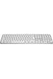 Obrázok pre Logitech Master MX Keys S for Mac klávesnice Kancelář RF bezdrátové + Bluetooth QWERTY US Mezinárodní Hliník, Bílá