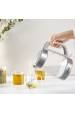 Obrázok pre Tefal Glass Kettle KI605B30 elektrická konvice 1,7 l 2200 W Šedá, Stříbrná, Průhledná