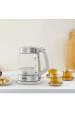 Obrázok pre Tefal Glass Kettle KI605B30 elektrická konvice 1,7 l 2200 W Šedá, Stříbrná, Průhledná