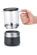 Obrázok pre Graef MS802 Automatic milk frother/warmer Černá, Nerezová ocel