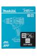 Obrázok pre Makita DDF490Z vrtačka 1900 ot/min Rychloupínací 1,7 kg Modrá, Černá