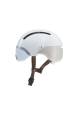 Obrázok pre Cyklistická přilba HJC CALIDO PLUS Bílá, Šedá PEARL WHITE GREY, velikost L