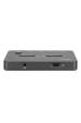 Obrázok pre Digitus DA-71545-1 dokovací stanice pro úložná zařízení USB 3.2 Gen 1 (3.1 Gen 1) Type-C Černá