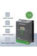 Obrázok pre Qoltec 53670 Solární regulátor nabíjení MPPT s teplotním senzorem 80A | 12V / 24V | LCD | Bluetooth | Aplikace | Gel | LiFePO4