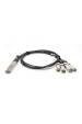 Obrázok pre Digitus DN-81321 InfiniBand a optický kabel 1 m QSFP+ 4x SFP+ Černá