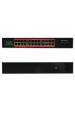 Obrázok pre Qoltec 52365 Gigabitový ethernetový přepínač | 24x RJ45 | 2x SFP | 1000 Mb/s