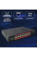 Obrázok pre Qoltec 52365 Gigabitový ethernetový přepínač | 24x RJ45 | 2x SFP | 1000 Mb/s
