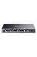 Obrázok pre TP-Link Omada ES210GP síťový přepínač Řízený L2 Gigabit Ethernet (10/100/1000) Podpora napájení po Ethernetu (PoE) DIN rail Černá
