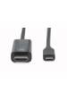 Obrázok pre Digitus AK-300330-050-S adaptér k video kabelům 5 m USB typu C DisplayPort Černá