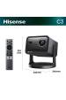 Obrázok pre Hisense C3 DLP UHD 4K (3840x2160) 3D kompatibilita Stříbrná