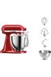 Obrázok pre KitchenAid Artisan 5KSM185PS kuchyňský robot 300 W 4,8 l Červená