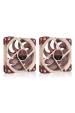 Obrázok pre Noctua NF-A12X25 G2 PWM SX2-PP Chladicí systém pro počítač Počítačová skříň Ventilátor 12 cm Béžová 2 kusů
