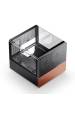 Obrázok pre Jonsbo V12 BLACK computer case Black, Wood