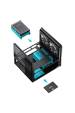 Obrázok pre Jonsbo V12 BLACK computer case Black, Wood