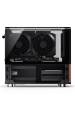 Obrázok pre Jonsbo V12 BLACK computer case Black, Wood