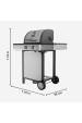 Obrázok pre Plynový gril Black+Decker BXOG7200E, 2 hořáky x 3,6 kW