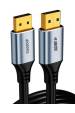 Obrázok pre iBox ITVDP013 Kabel DisplayPort 4K 60Hz zlatý konektor 3 m