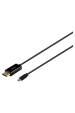 Obrázok pre Savio CL-207 USB kabel 2 m USB C Černá