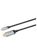 Obrázok pre Savio CL-208 USB kabel USB 3.2 Gen 1 (3.1 Gen 1) 2 m USB C Černá, Šedá