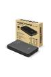 Obrázok pre Powerbanka 10 000 mAh, 1× USB, 2× USB-C, 20 W, QC4+, LCD displej, černá