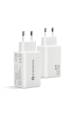Obrázok pre Síťová nabíječka GaN, 1× USB, 2× USB-C, Quick Charge 4+, 65 W, bílá