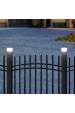 Obrázok pre Solární LED lampa na sloupek GreenBlue, 100 × 100 mm, obdélníkový kryt, 3200 K, GB128 WW