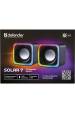 Obrázok pre DEFENDER REPRODUKTORY SOLAR 7 2.0 6 W LED USB 65117