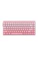 Obrázok pre Klávesnice typu gasket HERO84 HE PINK+Gradient+Contour s přepínači Dragon King RGB AULA