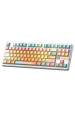 Obrázok pre Klávesnice AULA Gasket F87 Pro V2 Orange Soda Kailh Meteorite Ice Cream RGB