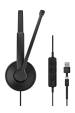 Obrázok pre EPOS 1001419 sluchátka / náhlavní souprava Sluchátka s mikrofonem Kabel Přes hlavu Kancelář / call centrum USB Type-C / USB Type-A Černá