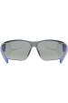 Obrázok pre Cyklistické brýle UVEX Equate, black/blue matt/mirror blue