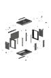 Obrázok pre Lanberg WF03-5306-10B rack 6U Nástěnný regál Černá