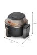 Obrázok pre Philips 5000 series Airfryer s parou a kolejnicí, 7,2 l