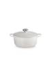 Obrázok pre Le Creuset 21177247164430 litinový hrnec 4,2 l Bílá
