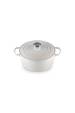 Obrázok pre Le Creuset 21177247164430 litinový hrnec 4,2 l Bílá