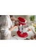 Obrázok pre KitchenAid 5KSM60SPXEER Stojací mixér 375 W Červená
