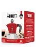 Obrázok pre Bialetti Moka induction Moka konvička 0,1 l Červená, Stříbrná
