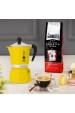 Obrázok pre Bialetti Rainbow Moka konvička Černá, Žlutá