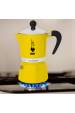 Obrázok pre Bialetti Rainbow Moka konvička Černá, Žlutá