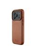 Obrázok pre Mujjo Full Leather Case MagSafe Pouzdro pro iPhone 17 Pro Hnědý