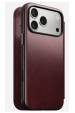Obrázok pre Nomad Modern Leather Folio pouzdro pro mobilní telefony 16 cm (6.3") Burgundsko