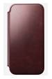 Obrázok pre Nomad Modern Leather Folio pouzdro pro mobilní telefony 16 cm (6.3") Burgundsko