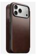 Obrázok pre Nomad Modern Leather Folio pouzdro pro mobilní telefony 16 cm (6.3") Hnědá