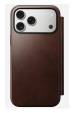 Obrázok pre Nomad Modern Leather Folio pouzdro pro mobilní telefony 16 cm (6.3") Hnědá
