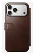 Obrázok pre Nomad Modern Leather Folio pouzdro pro mobilní telefony 16 cm (6.3") Hnědá